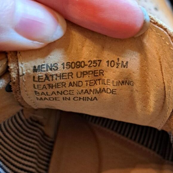 Florsheim Fuel Wingtip Oxford Cognac #15090-257 Lace Up Leather Shoes Men 10.5M - Picture 9 of 16